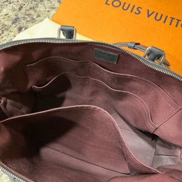 Authentic Louis Vuitton Macassar Porte-Documents Jour Bag - Picture 7 of 8